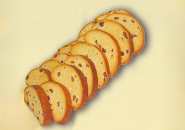 Сухарі з пшеничного борошна, з родзинками, ДСТУ 7041, 1 кг